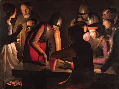 La negación de San Pedro, 1650 de Georges de La Tour